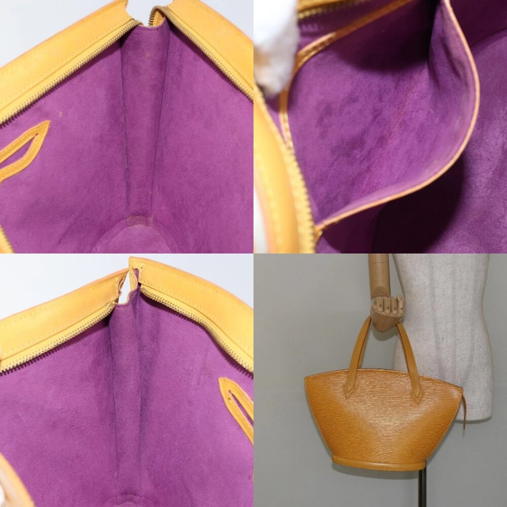 LOUIS VUITTON Epi Saint Jacques Hand Bag Yellow M52279 LV Auth bs29292 - Picture 16 of 16